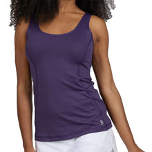 Load image into Gallery viewer, Sofibella UV Colors X Womens Tennis Tank - Plum/XL
- 24