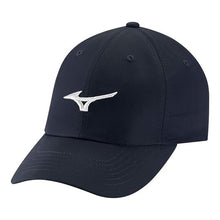 Load image into Gallery viewer, Mizuno Tour Adjustable Lightweight Golf Hat - Navy/White/One Size
- 6