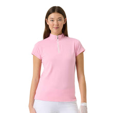 Load image into Gallery viewer, Daily Sports Kim Womens Cap Sleeve Polo - Prism Pink/XL
- 9