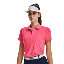 Load image into Gallery viewer, Under Armour Playoff Womens SS Golf Polo - PINK SHOCK 853/XL
- 7