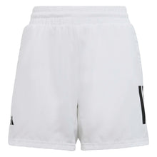 Load image into Gallery viewer, Adidas Club 3-Stripes Boys Tennis Shorts - WHITE 100/XL
- 3