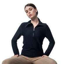 Load image into Gallery viewer, Daily Sports Florenc Roll Neck Wmns Golf 1/4 Zip - BLACK 999/XL
- 1