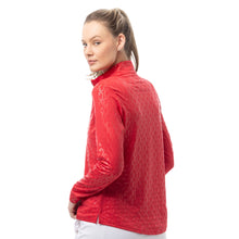 Load image into Gallery viewer, SanSoleil Solshine Foil Prnt Mock Wmn LS Sun Shirt
- 6