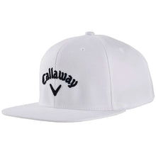 Load image into Gallery viewer, Callaway Flatbill Mens Golf Hat - White/One Size
- 2
