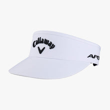 Load image into Gallery viewer, Callaway Tour Authentic High Crown Mens Golf Visor - White
- 3