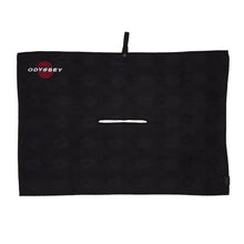 Load image into Gallery viewer, Odyssey Microfiber Golf Towel - Black
- 1