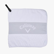 Load image into Gallery viewer, Callaway Tour Fold Golf Towel - White
- 2