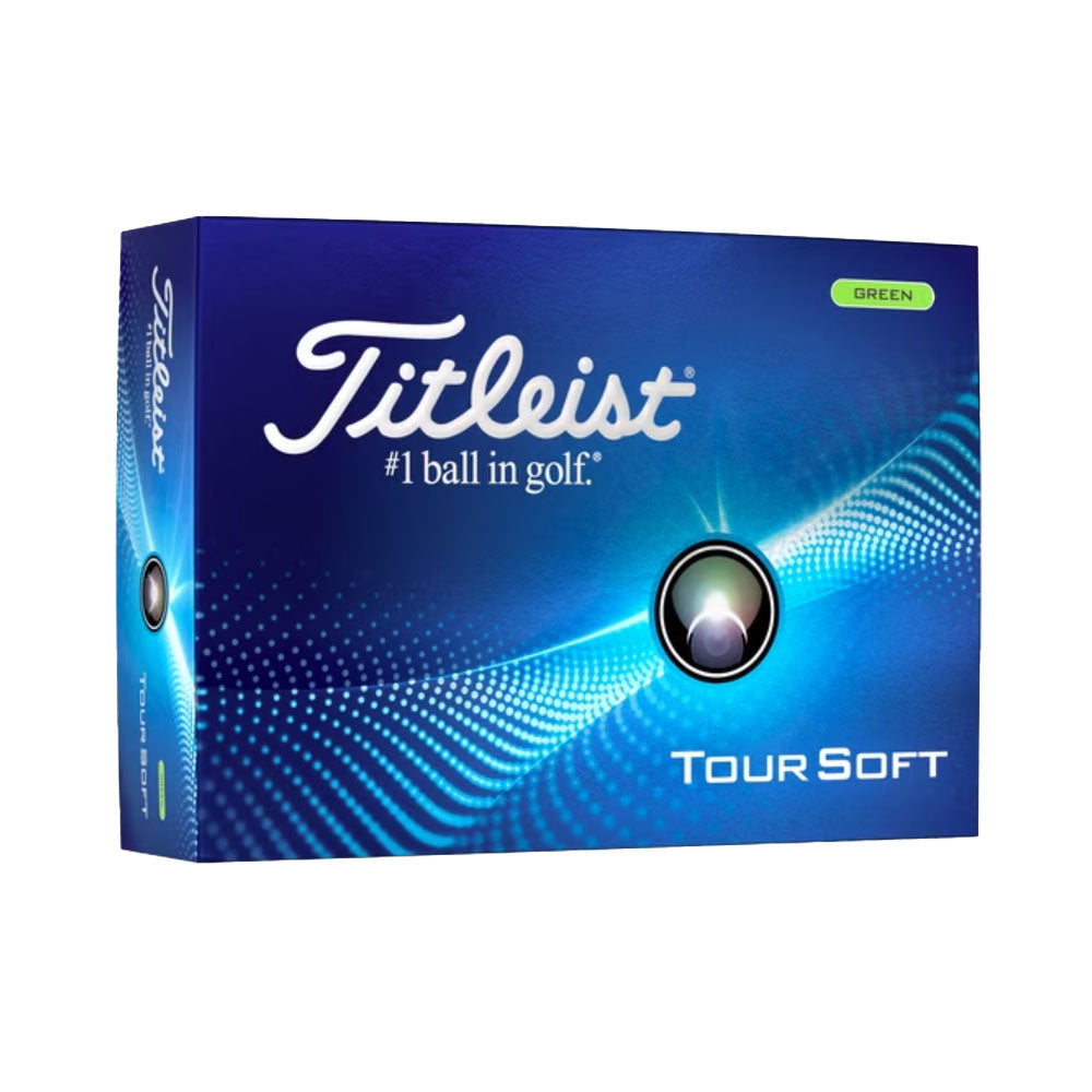 Titleist Tour Soft Golf Balls - Dozen - Green