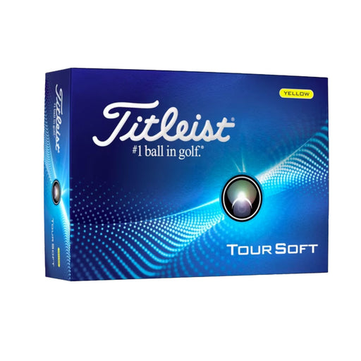Titleist Tour Soft Golf Balls - Dozen - Yellow