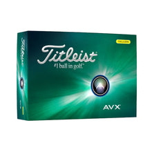 Load image into Gallery viewer, Titleist AVX Golf Balls - Dozen - Yellow
- 3