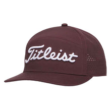 Load image into Gallery viewer, Titleist Diego Mens Golf Hat - Merlot/White/One Size
- 6