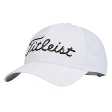 Load image into Gallery viewer, Titleist Players Tech Mens Golf Hat - White/Black/One Size
- 10