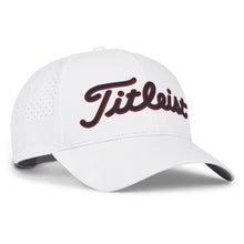 Load image into Gallery viewer, Titleist Players Tech Mens Golf Hat - White/Nvy/Red/One Size
- 8