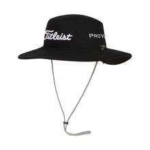 Load image into Gallery viewer, Titleist Tour Aussie Sun Mens Golf Hat - Black/White/One Size
- 1