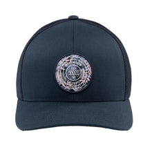 Load image into Gallery viewer, TravisMathew The Patch Floral Mens Golf Hat - Blue Nights/One Size
- 5