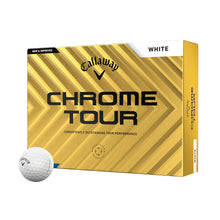 Load image into Gallery viewer, Callaway Chrome Tour Golf Balls - Dozen - White
- 1
