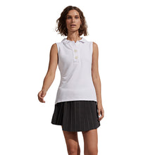 Load image into Gallery viewer, Varley Caine Womens Sleeveless Polo - White/L
- 3