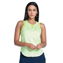 Load image into Gallery viewer, Lucky In Love Chill Out Womens Tennis Tank - Lemon Frost/L
- 3