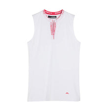 Load image into Gallery viewer, J. Lindeberg Leya Sleeveless Womens Golf Polo - WHITE 0000/L
- 4