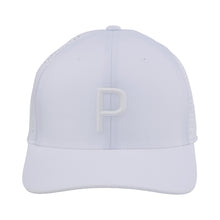 Load image into Gallery viewer, Puma Golf Tech P Mens Snapback Hat - WHITE GLOW 02/One Size
 - 8