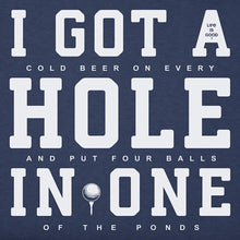Load image into Gallery viewer, Life Is Good I got a Hole in 1 Mens Shirt
- 2