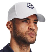 Load image into Gallery viewer, Under Armour Jordan Spieth Tour Mens Golf Hat 1 - White/Navy/One Size
- 4
