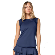 Load image into Gallery viewer, Lija Elite Power Womens Tennis Tank - Dark Navy/XL
- 3