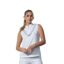 Load image into Gallery viewer, Daily Sports Istres Womens Sleeveless Golf Polo - White/L
- 1