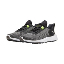 Load image into Gallery viewer, Puma Fusion Crush Sport Spikeless Mens Golf Shoes - Black/Elec.lime/2E WIDE/12.0
- 1
