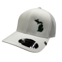Load image into Gallery viewer, TravisMathew Widder 2.0 Michigan Hat - White/Green/One Size
- 22