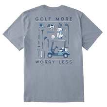 Load image into Gallery viewer, Life Is Good Golf More Worry Less Mens T-Shirt
- 3