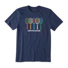 Load image into Gallery viewer, Life Is Good Tennis Spectrum Mens T-Shirt - Darkest Blue/XXL
- 1