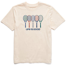 Load image into Gallery viewer, Life Is Good Tennis Spectrum Mens T-Shirt - Putty White/XL
- 2