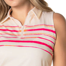 Load image into Gallery viewer, Lucky In Love Shock N Awe SL Womens Golf Polo
- 2