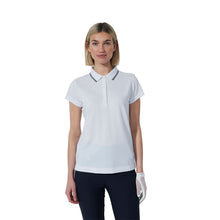 Load image into Gallery viewer, Daily Sports Candy Cap Sleeves Womens Golf Polo - White/XL
- 3