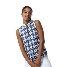 Load image into Gallery viewer, Daily Sports Abruzzo Sleeveless Womens Golf Polo - Argyle/XL
- 1