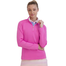 Load image into Gallery viewer, Fairway & Greene Wells Womens Golf Quarter-Zip - Pucker/L
- 8