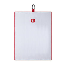 Load image into Gallery viewer, Wilson MicroFiber Tri Fold Golf Towel - White
- 1