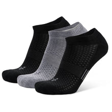 Load image into Gallery viewer, Balega Tempo 3 Pack Unisex No Show Running Socks - 2 BLACK/1 GREY/XL
- 1