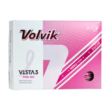 Load image into Gallery viewer, Volvik Vista3 Prism Pink 360 BCRF Golf Ball 12Pack - PINK 360
- 1
