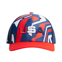 Load image into Gallery viewer, J. Lindeberg The Trucker Mens Golf Hat - Us Golf Red/One Size
- 1