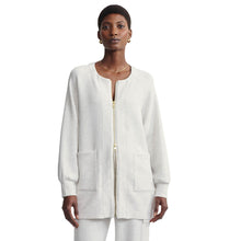 Load image into Gallery viewer, Varley Augusta Zip Through Womens Jacket - Ivory Marl/M
- 1
