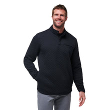 Load image into Gallery viewer, TravisMathew Transatlantic QZ Mens Golf Pullover - Black/XL
- 1