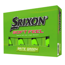 Load image into Gallery viewer, Srixon Soft Feel 14 Brite Golf Balls - Dozen - Brite Green
- 1