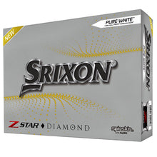 Load image into Gallery viewer, Srixon Z-Star Diamond 3 Golf Balls - Dozen - Pure White
- 1