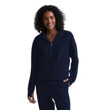 Load image into Gallery viewer, Varley Timberly Half-Zip Womens Pullover - Dark Sapphire/M
- 1