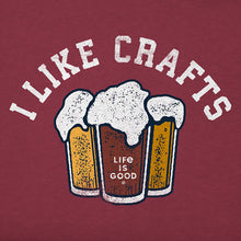 Load image into Gallery viewer, Life Is Good I Like Crafts Long Sleeve Mens Shirt
- 2