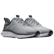 Load image into Gallery viewer, FootJoy Quantum Mens Golf Shoes - Grey/White/Blue/D Medium/14.0
- 1