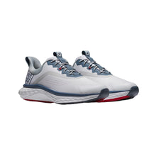 Load image into Gallery viewer, FootJoy Quantum Mens Golf Shoes - White/Blue/Red/D Medium/13.0
- 4