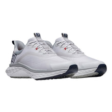 Load image into Gallery viewer, FootJoy Quantum Mens Golf Shoes - White/White/Gry/D Medium/14.0
- 3